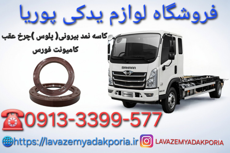 کاسه نمد بیرونی (پلوس) چرخ عقب کامیونت فورس